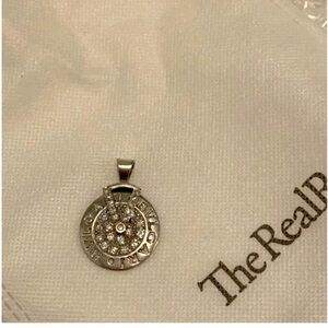 Bulgari  silver pendant